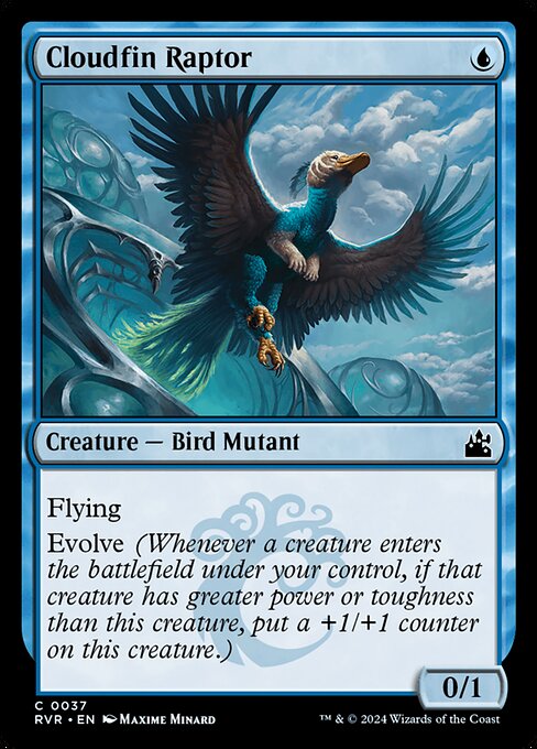 [Foil] RVR 037 Cloudfin Raptor C