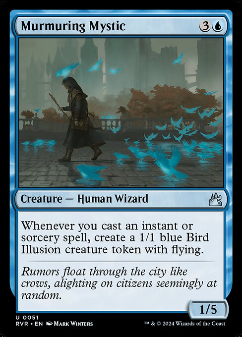 [Foil] RVR 051 Murmuring Mystic U