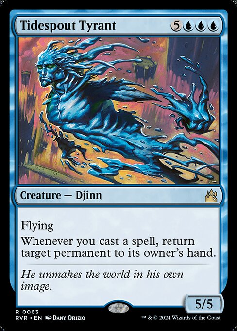 [Foil] RVR 063 Tidespout Tyrant R