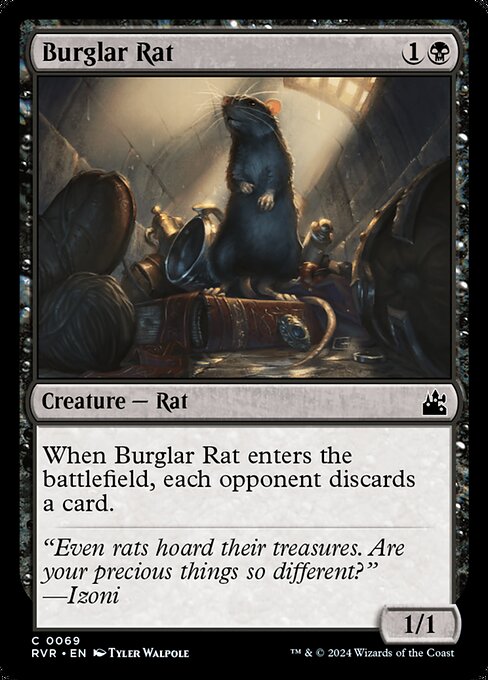 [Foil] RVR 069 Burglar Rat C