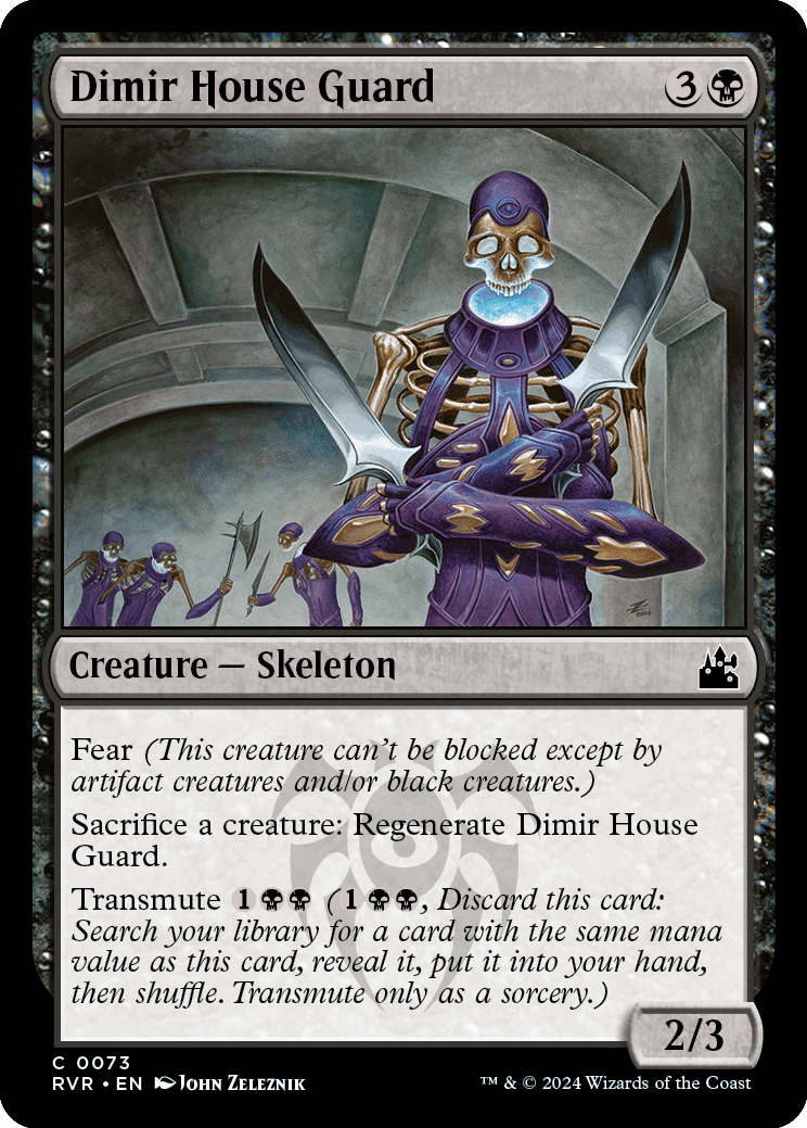 RVR 073 Dimir House Guard C