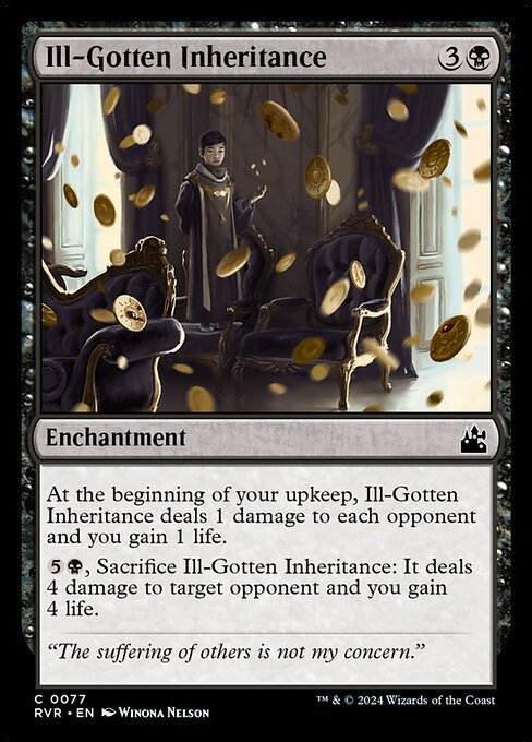 [Foil] RVR 077 Ill-Gotten Inheritance C