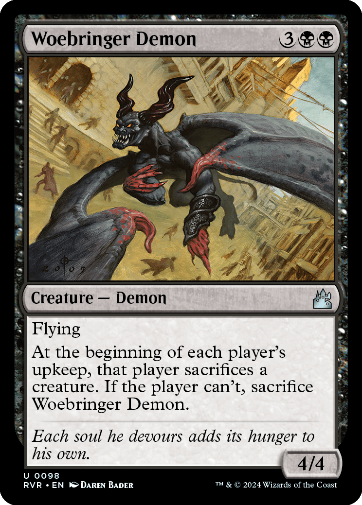 RVR 098 Woebringer Demon U