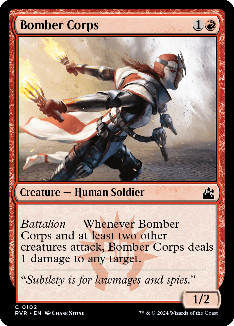 RVR 102 Bomber Corps C
