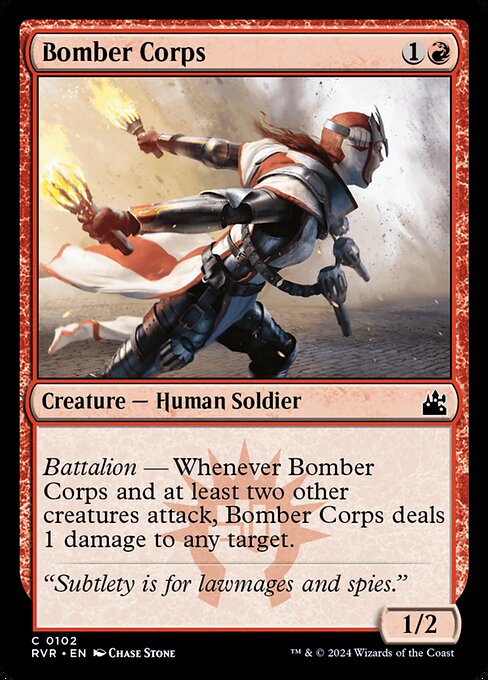 [Foil] RVR 102 Bomber Corps C