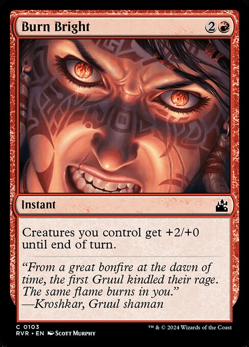 [Foil] RVR 103 Burn Bright C