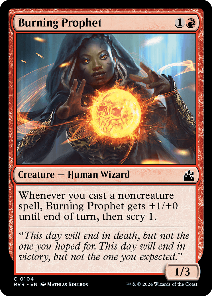 RVR 104 Burning Prophet C