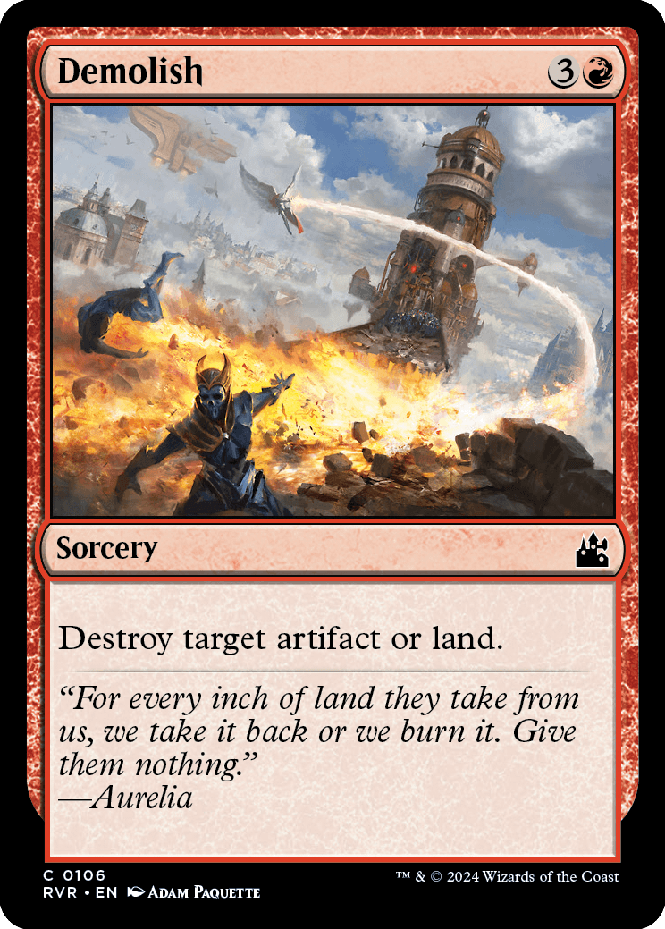 RVR 106 Demolish C