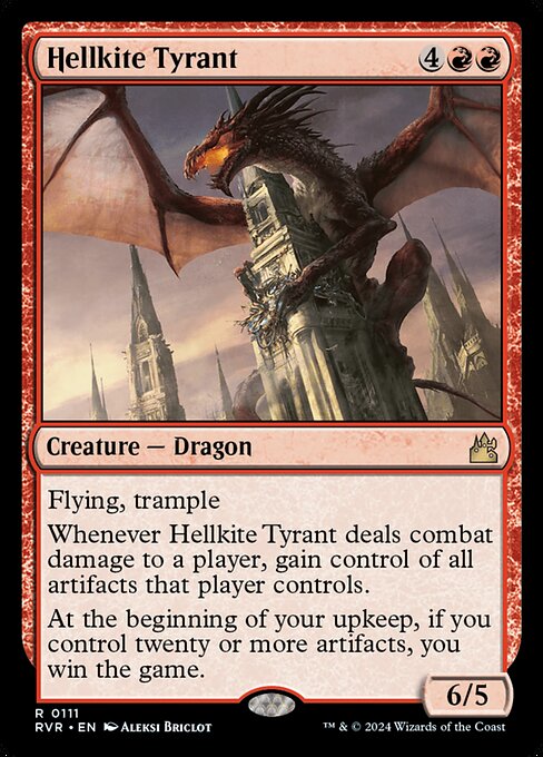 [Foil] RVR 111 Hellkite Tyrant R