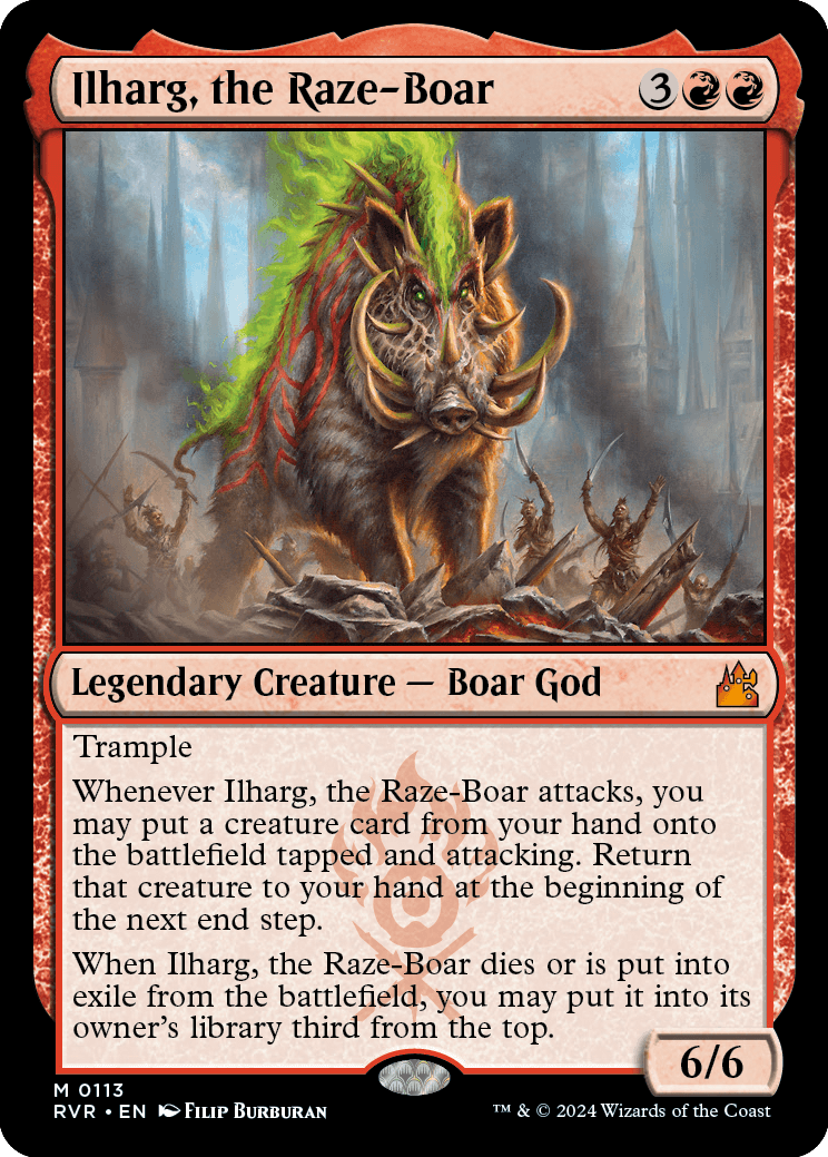 RVR 113 Ilharg, the Raze-Boar M