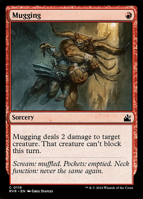[Foil] RVR 119 Mugging C
