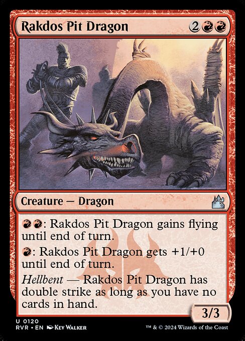 [Foil] RVR 120 Rakdos Pit Dragon U
