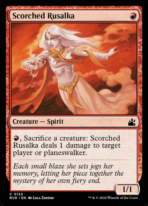 [Foil] RVR 122 Scorched Rusalka C