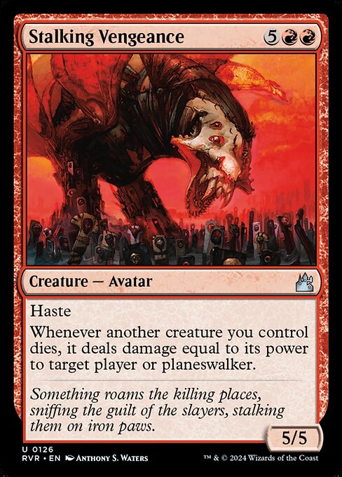 [Foil] RVR 126 Stalking Vengeance U