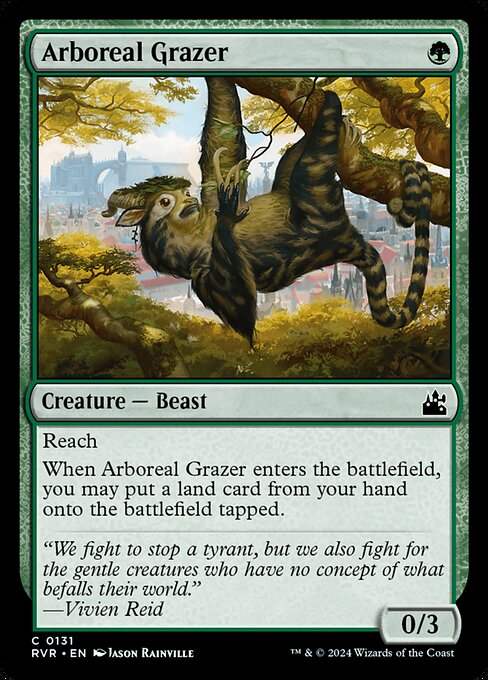 [Foil] RVR 131 Arboreal Grazer C