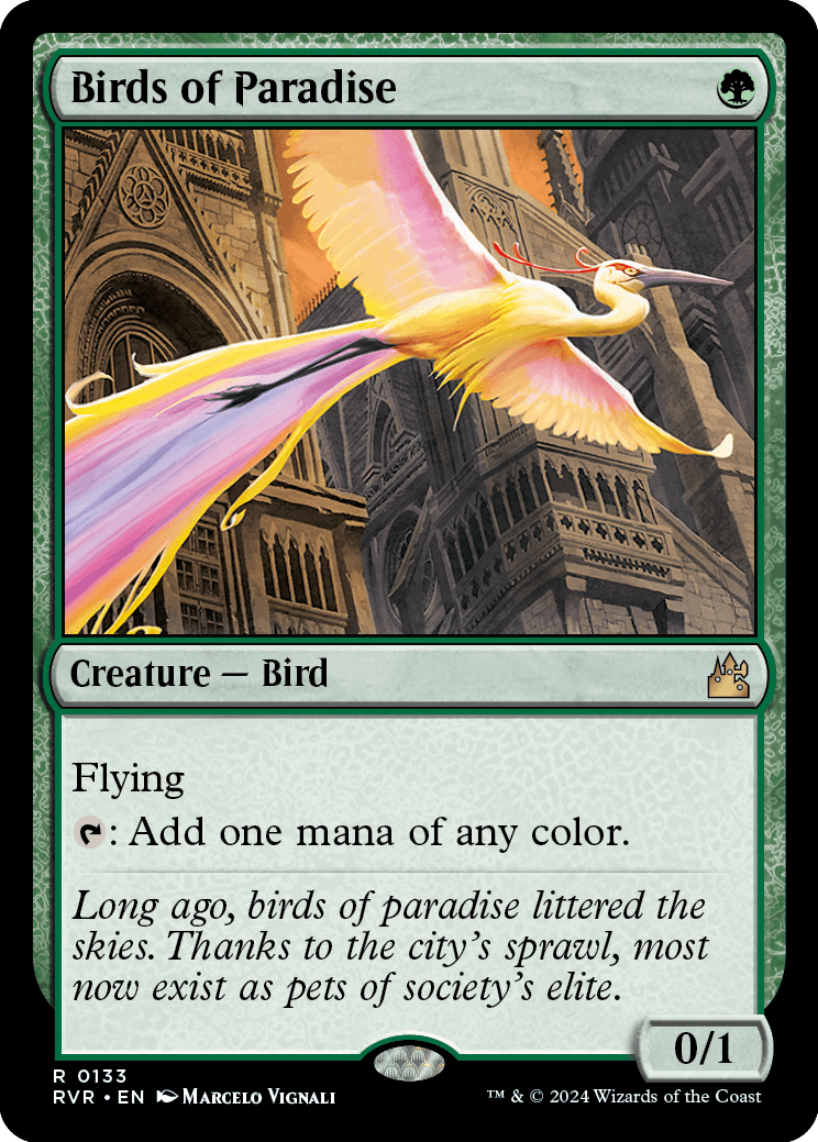 RVR 133 Birds of Paradise R
