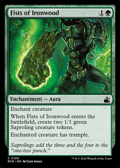 [Foil] RVR 139 Fists of Ironwood C