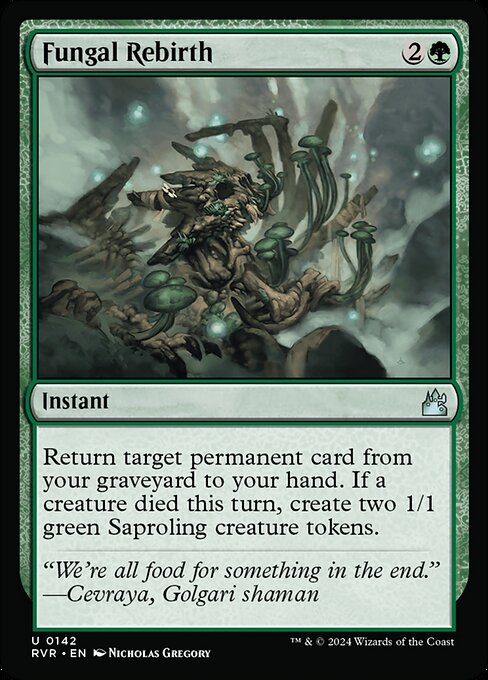 [Foil] RVR 142 Fungal Rebirth U