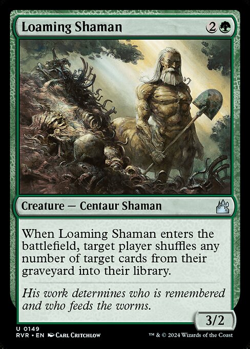[Foil] RVR 149 Loaming Shaman U