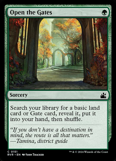 [Foil] RVR 151 Open the Gates C