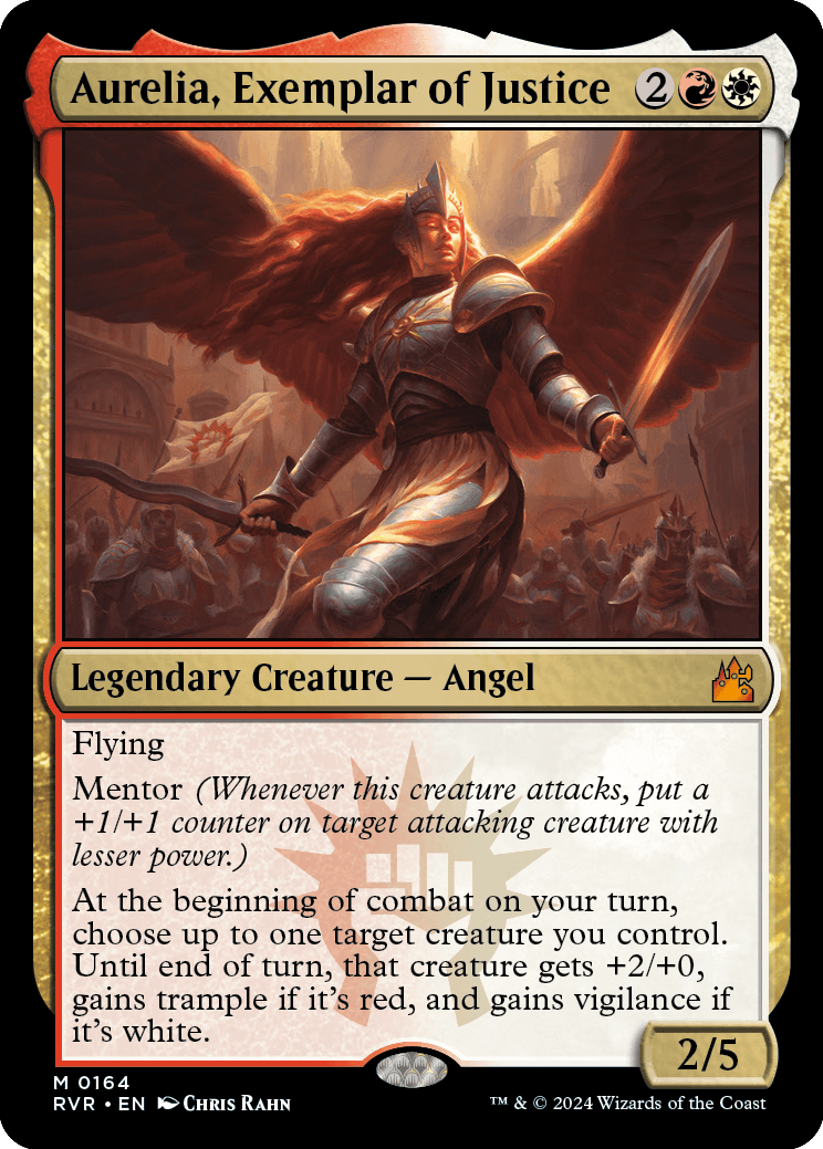 RVR 164 Aurelia, Exemplar of Justice M