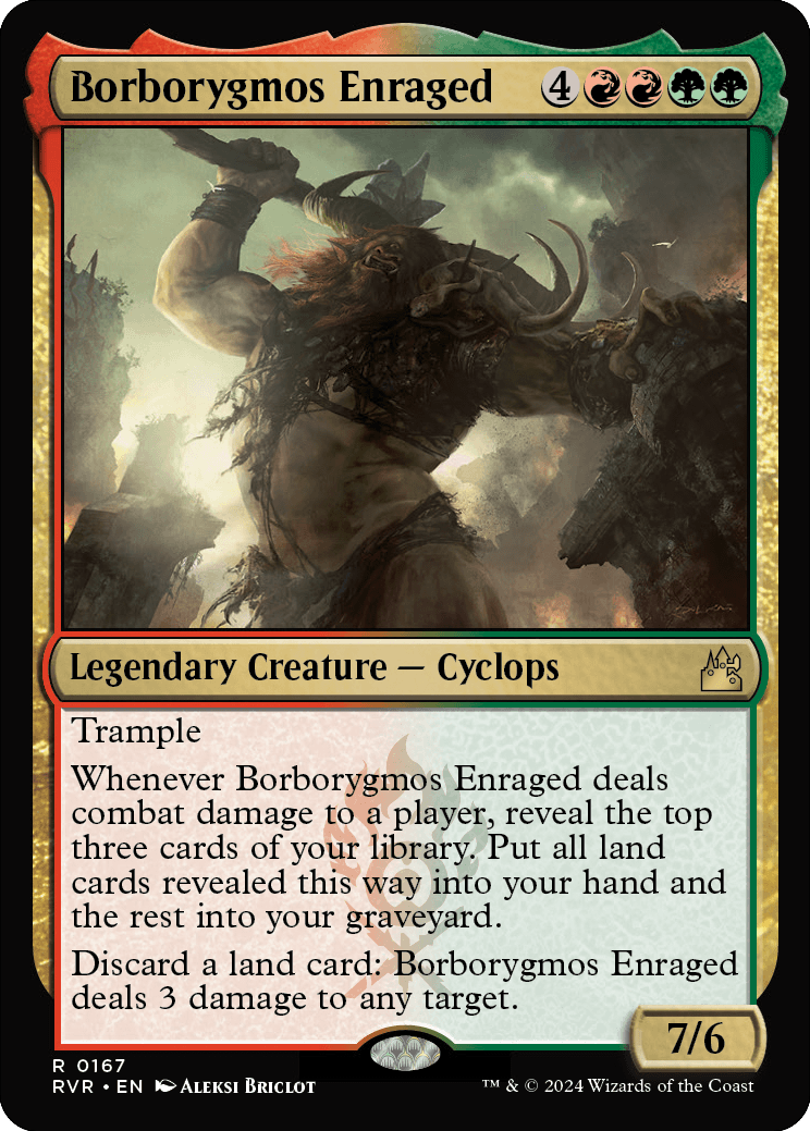 RVR 167 Borborygmos Enraged R