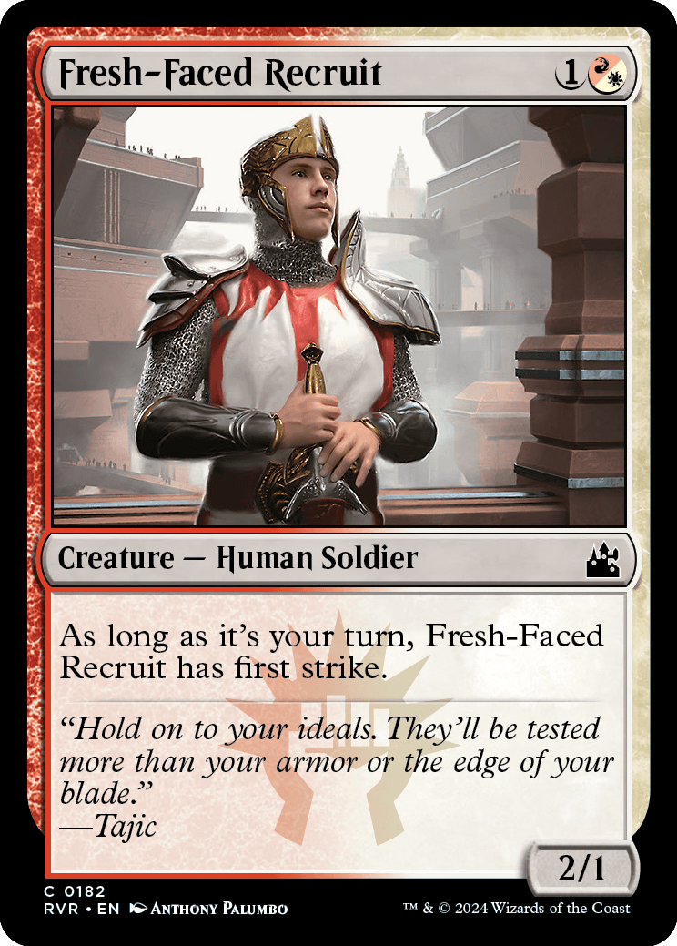 RVR 182 Fresh-Faced Recruit C