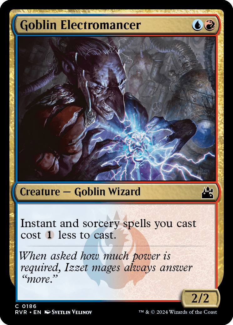 RVR 186 Goblin Electromancer C