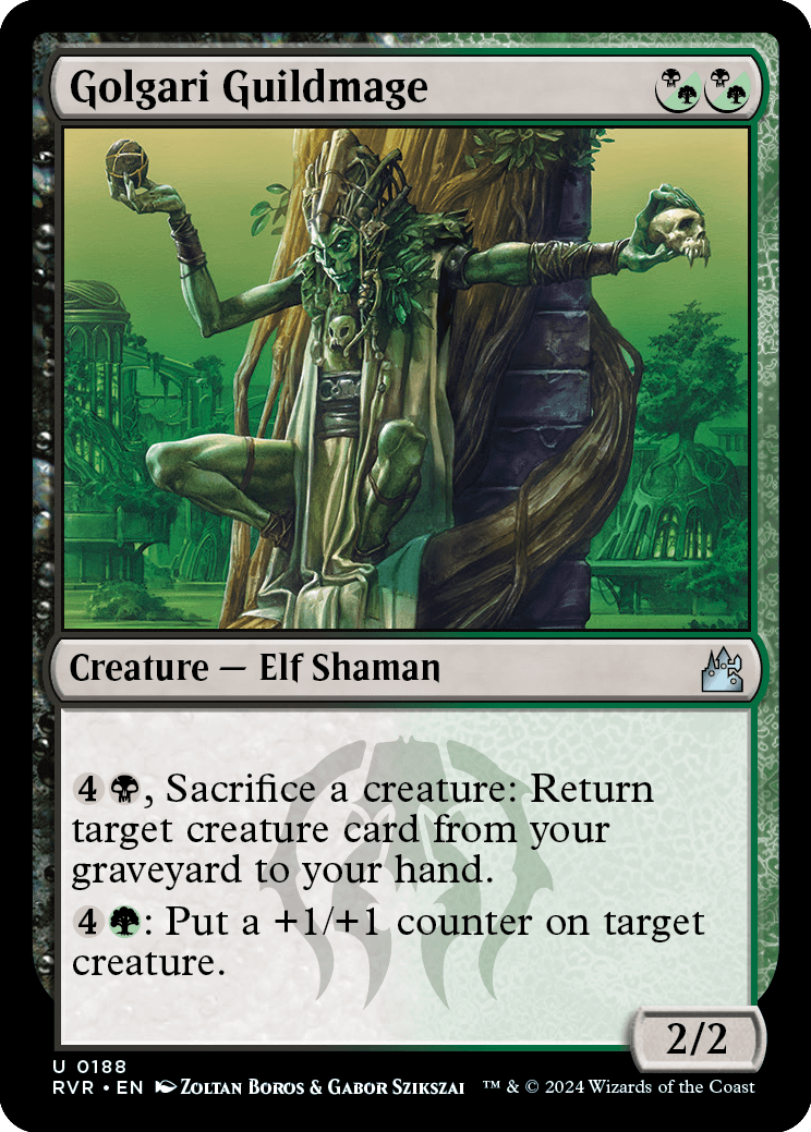 RVR 188 Golgari Guildmage U