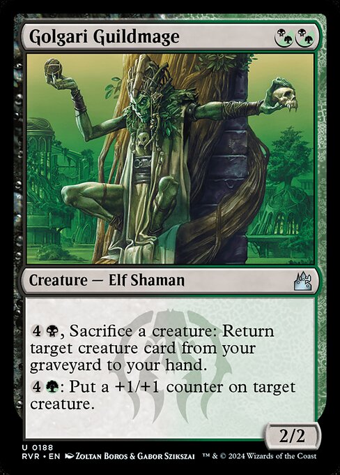 [Foil] RVR 188 Golgari Guildmage U