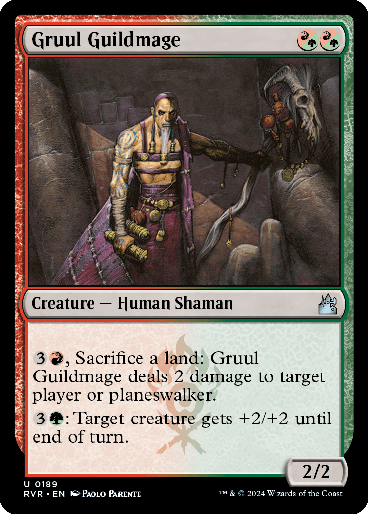 RVR 189 Gruul Guildmage U