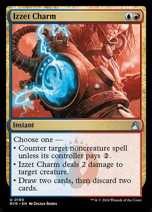 [Foil] RVR 190 Izzet Charm U