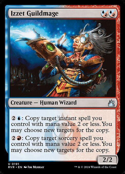 [Foil] RVR 191 Izzet Guildmage U