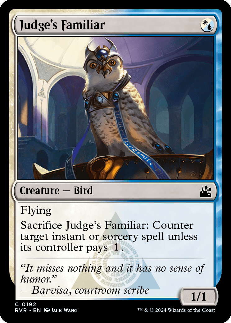 RVR 192 Judge's Familiar C