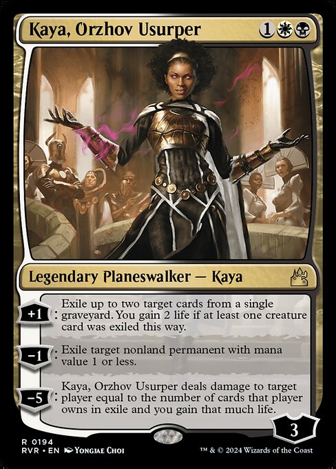 [Foil] RVR 194 Kaya, Orzhov Usurper R