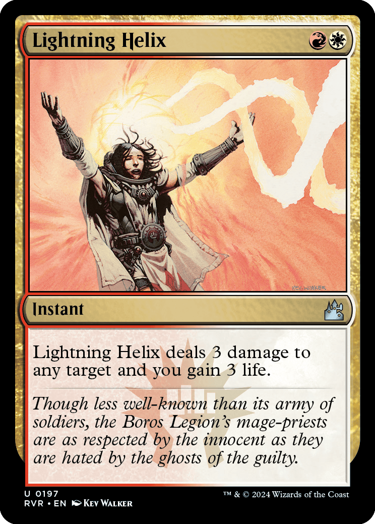 RVR 197 Lightning Helix U