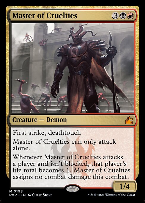 [Foil] RVR 198 Master of Cruelties M