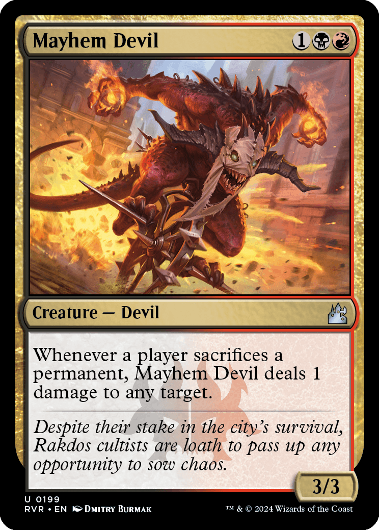 RVR 199 Mayhem Devil U