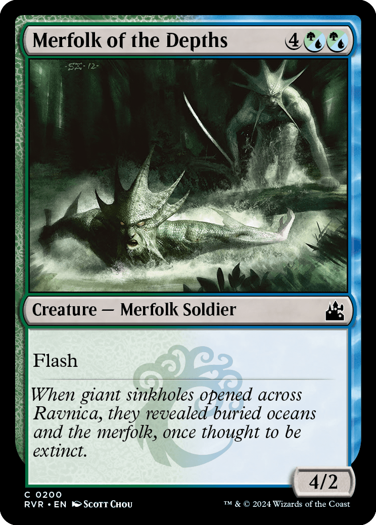 RVR 200 Merfolk of the Depths C