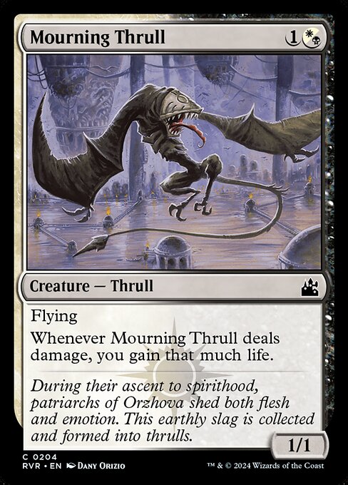 [Foil] RVR 204 Mourning Thrull C