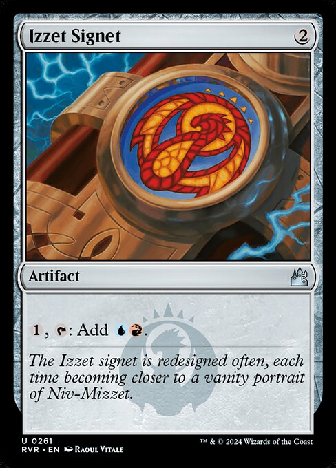 [Foil] RVR 261 Izzet Signet U