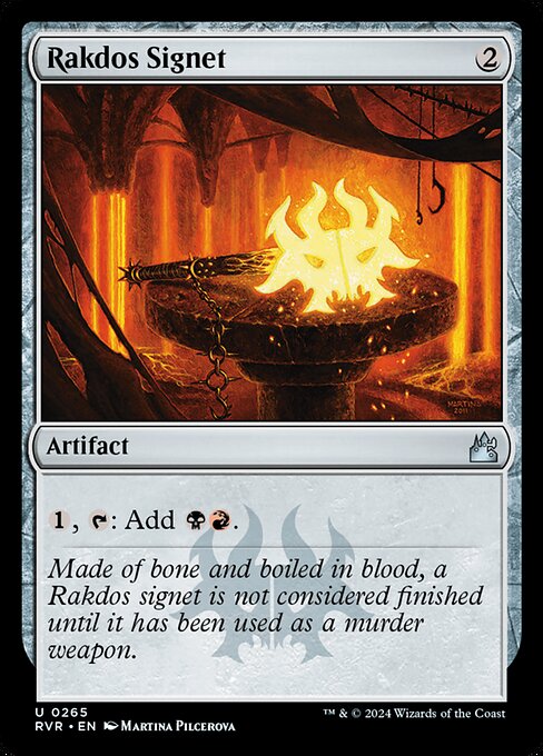 [Foil] RVR 265 Rakdos Signet U