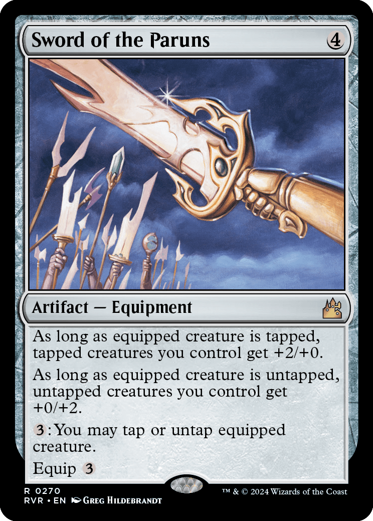 RVR 270 Sword of the Paruns R