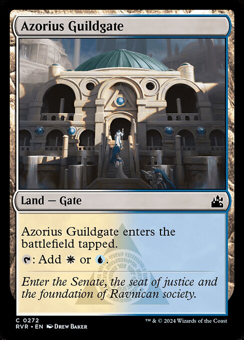 [Foil] RVR 272 Azorius Guildgate C