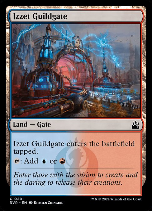 [Foil] RVR 281 Izzet Guildgate C