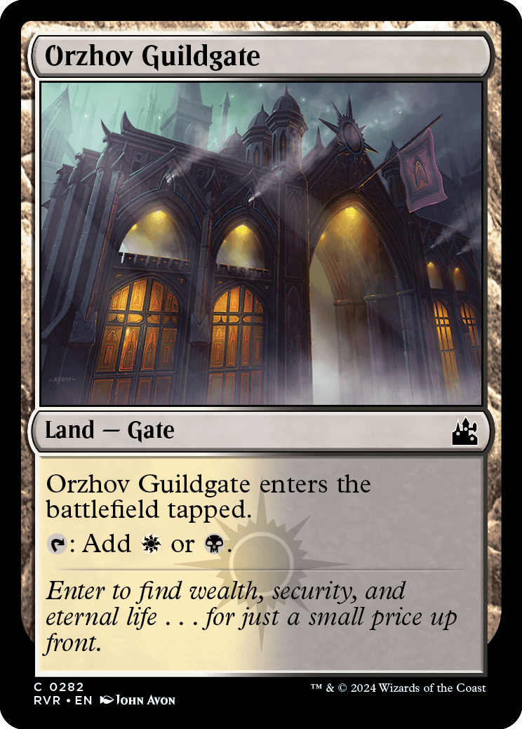 RVR 282 Orzhov Guildgate C