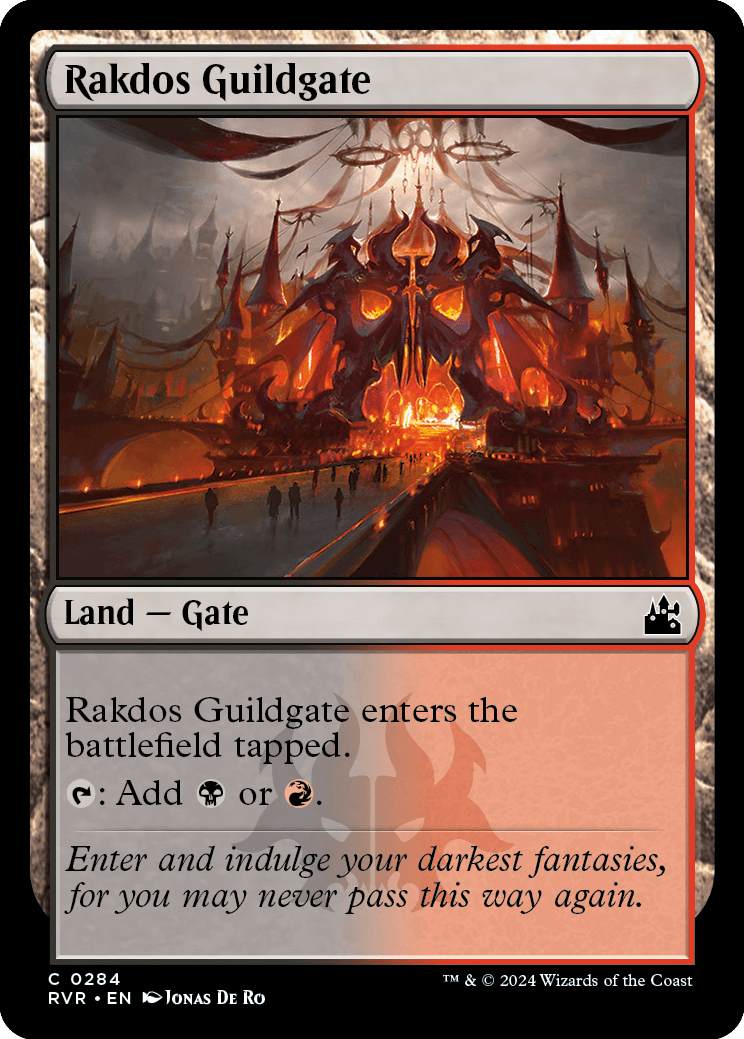 RVR 284 Rakdos Guildgate C