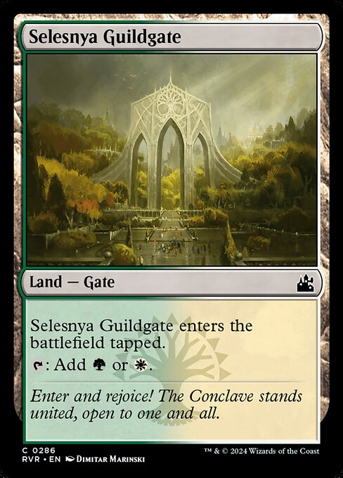 [Foil] RVR 286 Selesnya Guildgate C