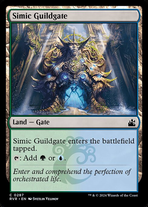 [Foil] RVR 287 Simic Guildgate C