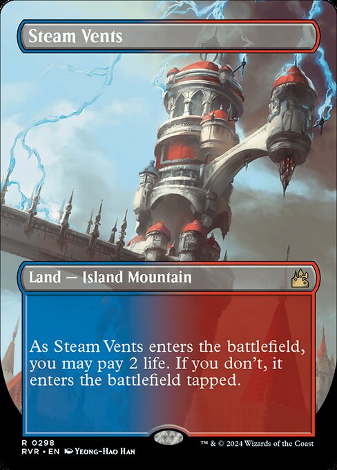 [Foil] RVR 298 Steam Vents (0298 - Borderless) R